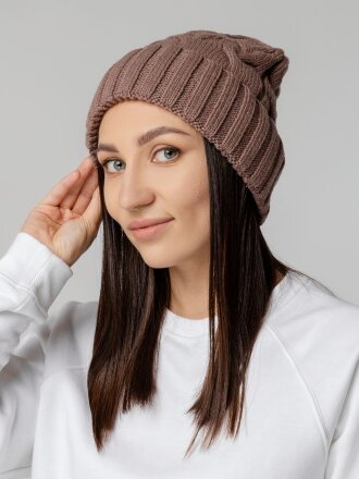 Шапка Loren, коричневая Шапка Loren, коричневая