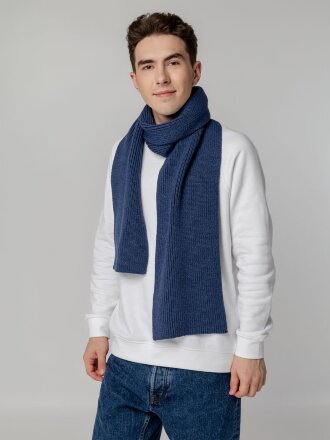 Шарф Tommi, синий меланж Шарф Tommi, синий меланж