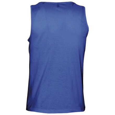 Майка мужская Justin 150, ярко-синяя Майка мужская Justin 150, ярко-синяя