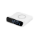 Зарядная станция с часами 15W Rigel, белая