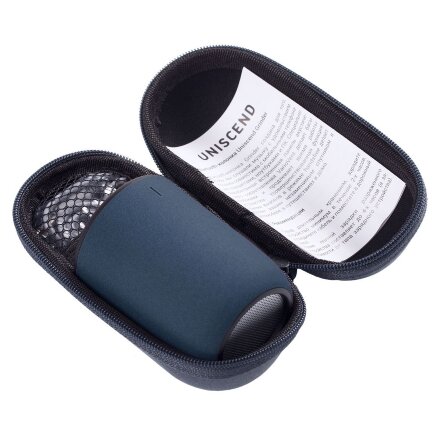 Беспроводная колонка Uniscend Grinder, синяя Беспроводная колонка Uniscend Grinder, синяя