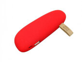 PB_Small_stone Универсальное зарядное устройство power bank в форме камня. 2600MAH. Красный PB_Small_stone Универсальное зарядное устройство power bank в форме камня. 2600MAH. Красный