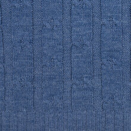 Плед Trenza, синий