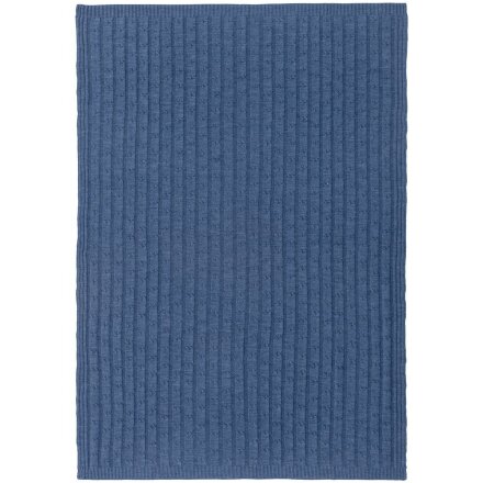 Плед Trenza, синий