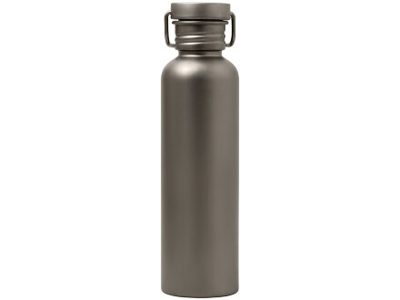 Бутылка для воды из титана Titan, 750ml, темно-серый