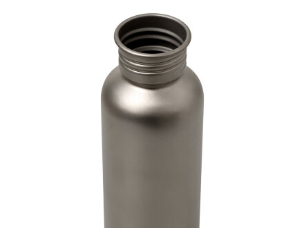 Бутылка для воды из титана Titan, 750ml, темно-серый