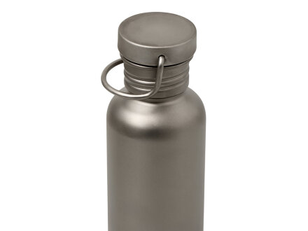 Бутылка для воды из титана Titan, 750ml, темно-серый