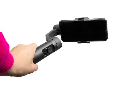 Стабилизатор трехосевой GripstiQ для смартфонов на Android, темно-серый Стабилизатор трехосевой GripstiQ для смартфонов на Android, темно-серый