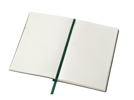 Блокнот А5 Scribe, гибкая обложка, 96 листов 80 гр/м2, зеленый