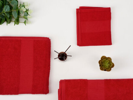 Полотенце Terry S, 450, красный Полотенце Terry S, 450, красный