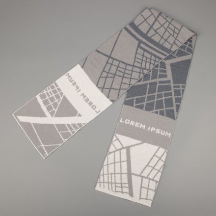 Шарф на заказ Tricksy Light, S, полушерсть Шарф на заказ Tricksy Light, S, полушерсть