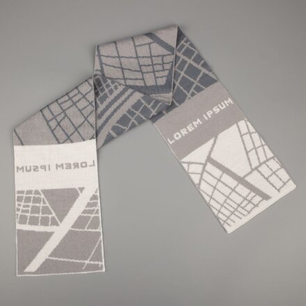 Шарф на заказ Tricksy Light, S, полушерсть Шарф на заказ Tricksy Light, S, полушерсть