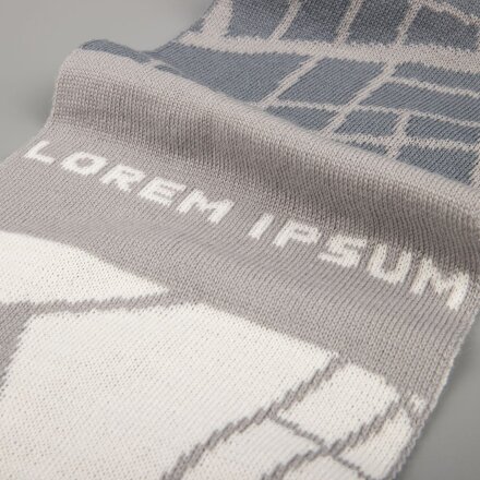 Шарф на заказ Tricksy Light, S, полушерсть Шарф на заказ Tricksy Light, S, полушерсть