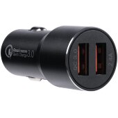 Автомобильное зарядное устройство Volto, черное Автомобильное зарядное устройство Volto, черное