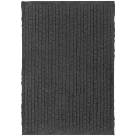 Плед Trenza, темно-серый Плед Trenza, темно-серый