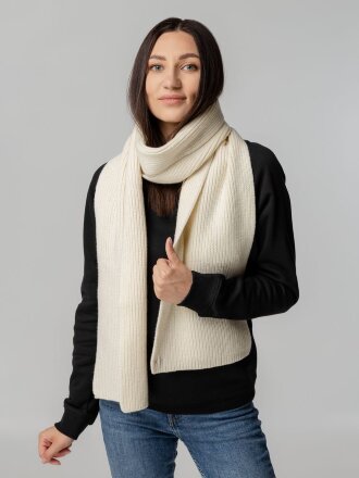 Шарф Tommi, молочно-белый (ванильный) Шарф Tommi, молочно-белый (ванильный)