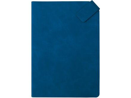 Блокнот А5 в гибкой обложке Chaplin, синий