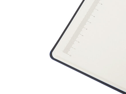 Блокнот А5 в гибкой обложке Chaplin, синий