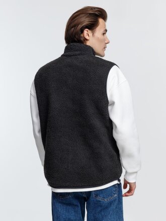 Жилет унисекс Fury BW, темно-серый (графит) Жилет унисекс Fury BW, темно-серый (графит)