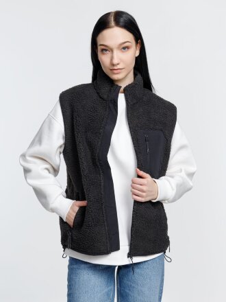 Жилет унисекс Fury BW, темно-серый (графит) Жилет унисекс Fury BW, темно-серый (графит)