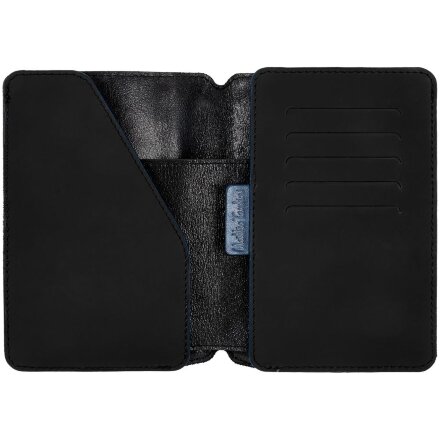 Автобумажник Arrival, черный с синим Автобумажник Arrival, черный с синим