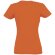 Футболка женская Imperial Women 190, оранжевая Футболка женская Imperial Women 190, оранжевая