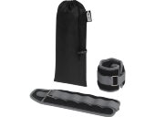 Набор Jane из двух регулируемых утяжелителей для голеностопа/запястья весом 0,5 кг, серый Набор Jane из двух регулируемых утяжелителей для голеностопа/запястья весом 0,5 кг, серый