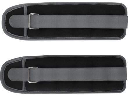 Набор Jane из двух регулируемых утяжелителей для голеностопа/запястья весом 0,5 кг, серый Набор Jane из двух регулируемых утяжелителей для голеностопа/запястья весом 0,5 кг, серый