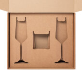 Доп. ложемент под свечу (арт. 73077) + 2 бокала для шампанского в универсальную коробку (арт. 21006.020) Доп. ложемент под свечу (арт. 73077) + 2 бокала для шампанского в универсальную коробку (арт. 21006.020)