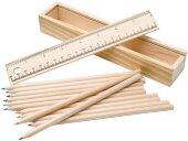 Набор из 12 карандашей в подарочной коробке с линейкой Набор из 12 карандашей в подарочной коробке с линейкой