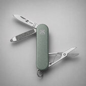 Нож перочинный Stinger, 62 мм, 4 функции, материал рукояти алюминий (зеленый), в картонной коробке Нож перочинный Stinger, 62 мм, 4 функции, материал рукояти алюминий (зеленый), в картонной коробке