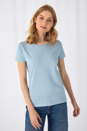 Футболка женская E150 Inspire (Organic), черная Футболка женская E150 Inspire (Organic), черная