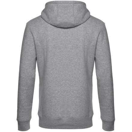 Толстовка с капюшоном унисекс King, серый меланж Толстовка с капюшоном унисекс King, серый меланж