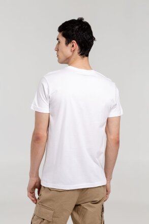 Футболка «Меламед. Виктор Цой», белая Футболка «Меламед. Виктор Цой», белая