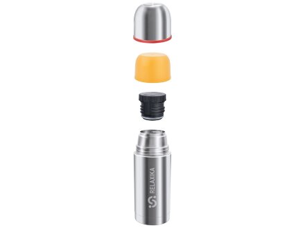 Термос Relaxika 102, 2 чашки, 500 мл, стальной Термос Relaxika 102, 2 чашки, 500 мл, стальной