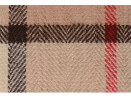 Плед акриловый в клетку Tartan, бежевый Плед акриловый в клетку Tartan, бежевый