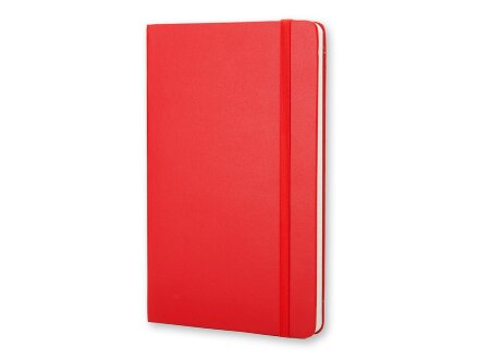 Записная книжка Moleskine Classic (в линейку) в твердой обложке, Pocket (9x14см), красный Записная книжка Moleskine Classic (в линейку) в твердой обложке, Pocket (9x14см), красный
