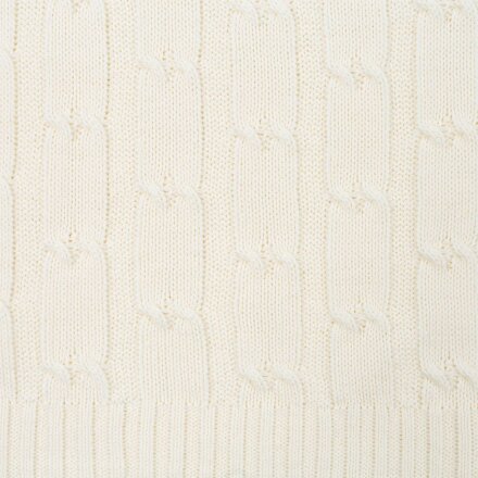 Плед Trenza, молочно-белый Плед Trenza, молочно-белый