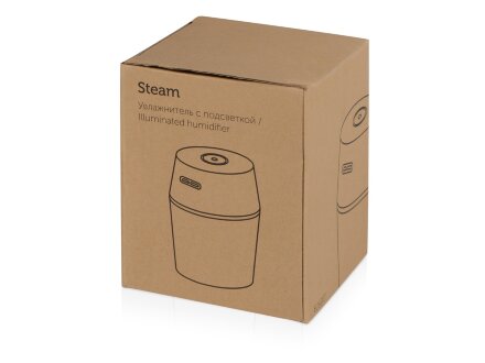 USB Увлажнитель воздуха с подсветкой Steam, черный USB Увлажнитель воздуха с подсветкой Steam, черный