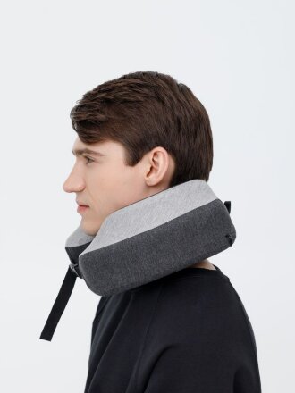 Дорожная подушка Piligrim, серая Дорожная подушка Piligrim, серая