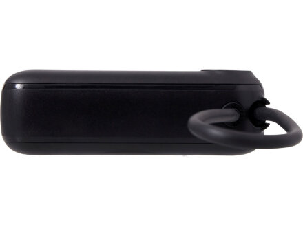 Внешний аккумулятор со встроенным кабелем Liri, QC/PD, 10000 мАч, черный