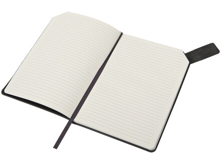 Блокнот А5 в гибкой обложке Chaplin, серый