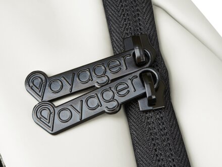 Рюкзак Sofit для ноутбука из экокожи, молочный (Р)