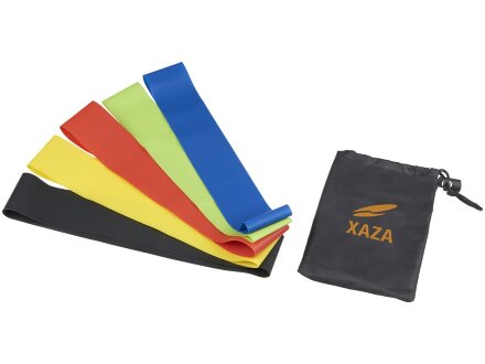 Набор спортивных резинок Crane, черный Набор спортивных резинок Crane, черный