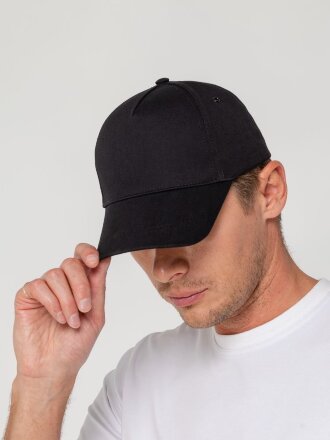 Бейсболка Convention, черная Бейсболка Convention, черная