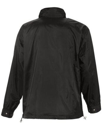 Ветровка мужская Mistral 210, черная Ветровка мужская Mistral 210, черная
