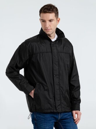 Ветровка мужская Mistral 210, черная Ветровка мужская Mistral 210, черная