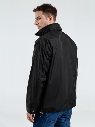 Ветровка мужская Mistral 210, черная Ветровка мужская Mistral 210, черная