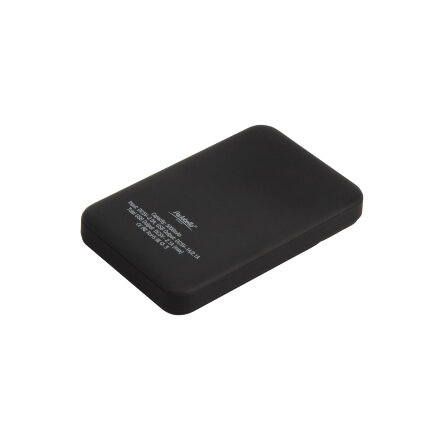 Внешний аккумулятор с подсветкой Скайлайн (Skyline), 5000 mAh, черный