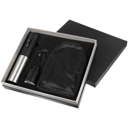 Винный набор Winetura, черный Винный набор Winetura, черный